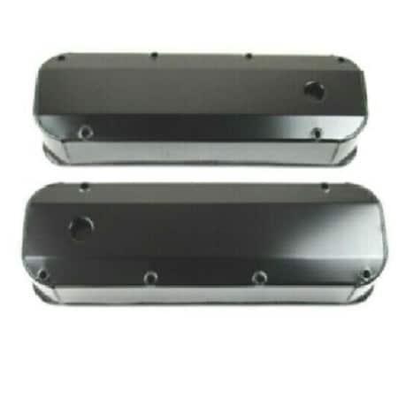 Absurdo Ford 429 460 Fabricated Aluminum Valve Cover - Long Bolts with Hole, Black Anodized AB2205263